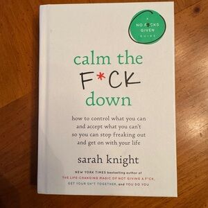 Calm the F*ck Down Book New book